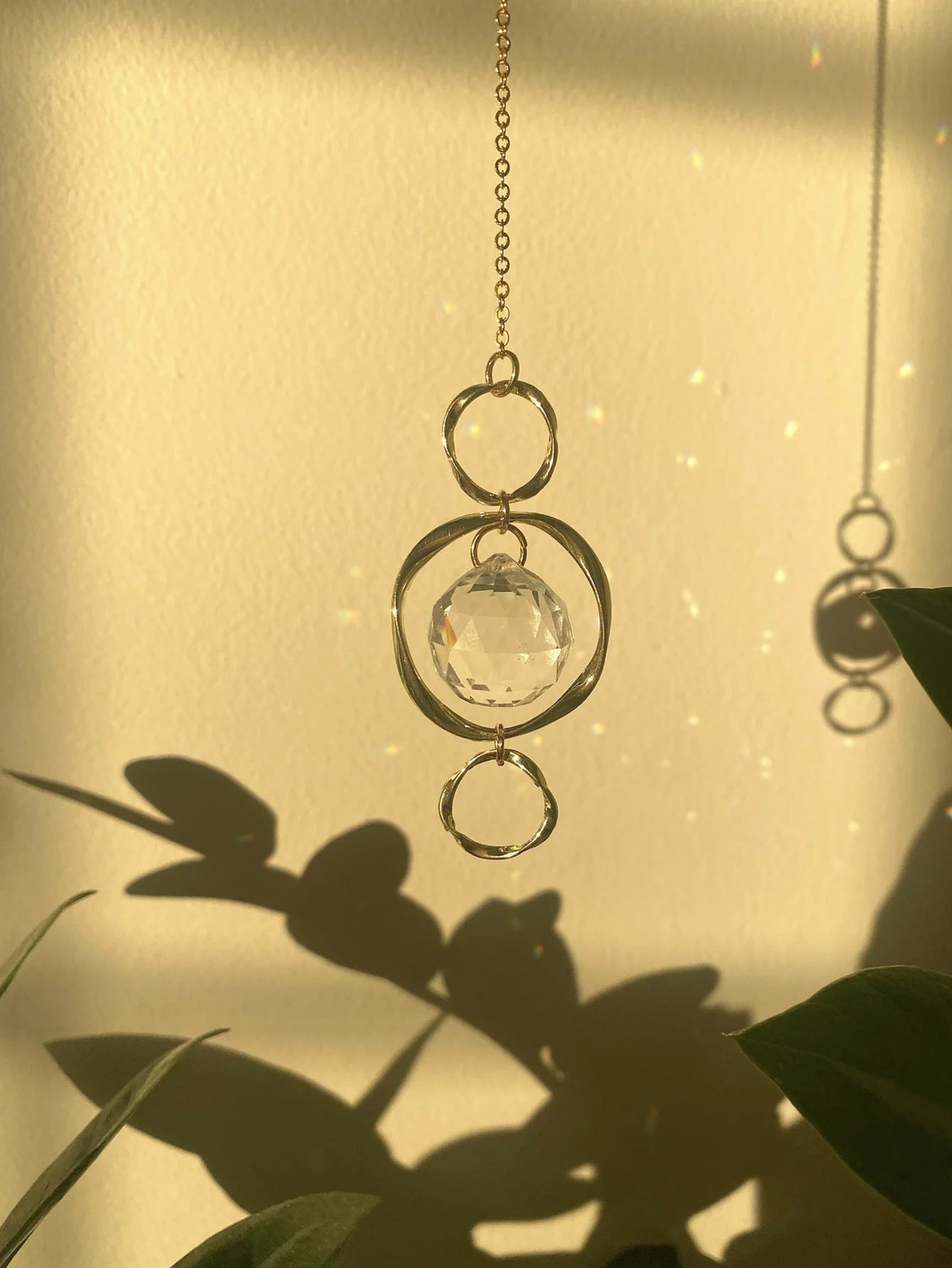 Crystal Prism Sun Catcher – Rainbow Hanging Decor