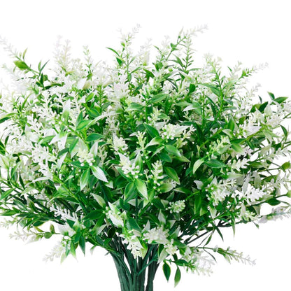Evergreen Lavender Faux Plants – Outdoor Decor