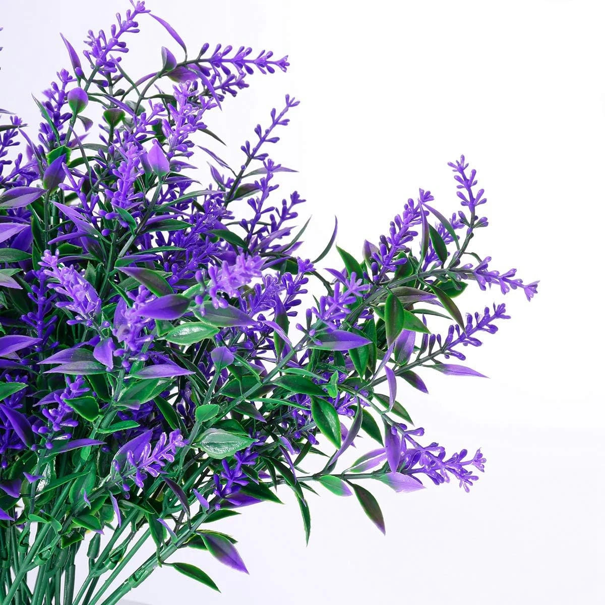Evergreen Lavender Faux Plants – Outdoor Decor