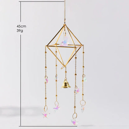 Rainbow Star & Moon Sun Catcher Chime